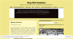 Desktop Screenshot of dnasantastico.com